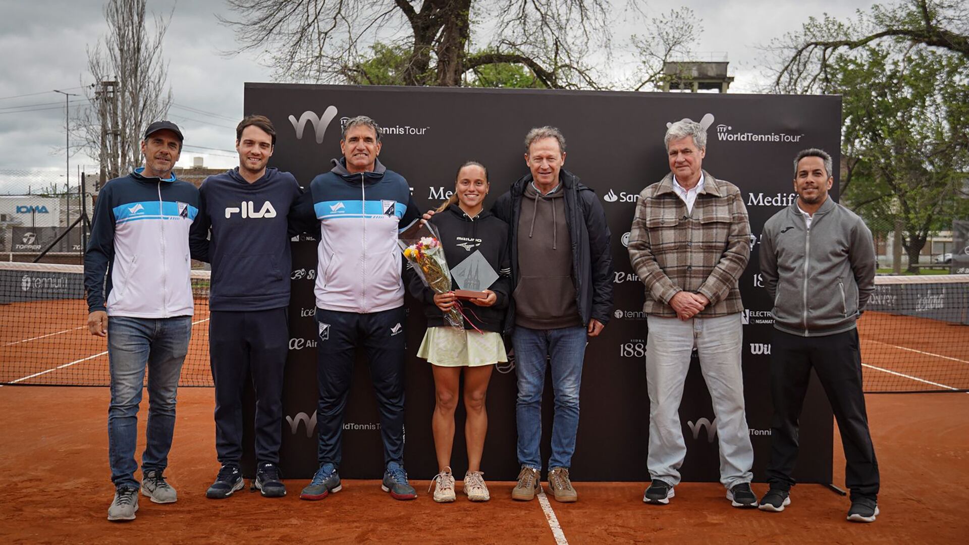 La argentina Martina Capurro se adueño de su segundo título de la temporada, tras conseguir el W35 de Trelew (Foto: Tennium)