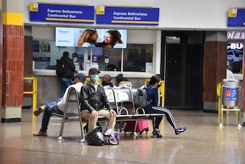 La baja afluencia de pasajeros