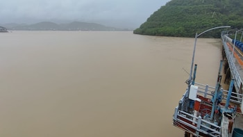 La presa Cerro Prieto, se