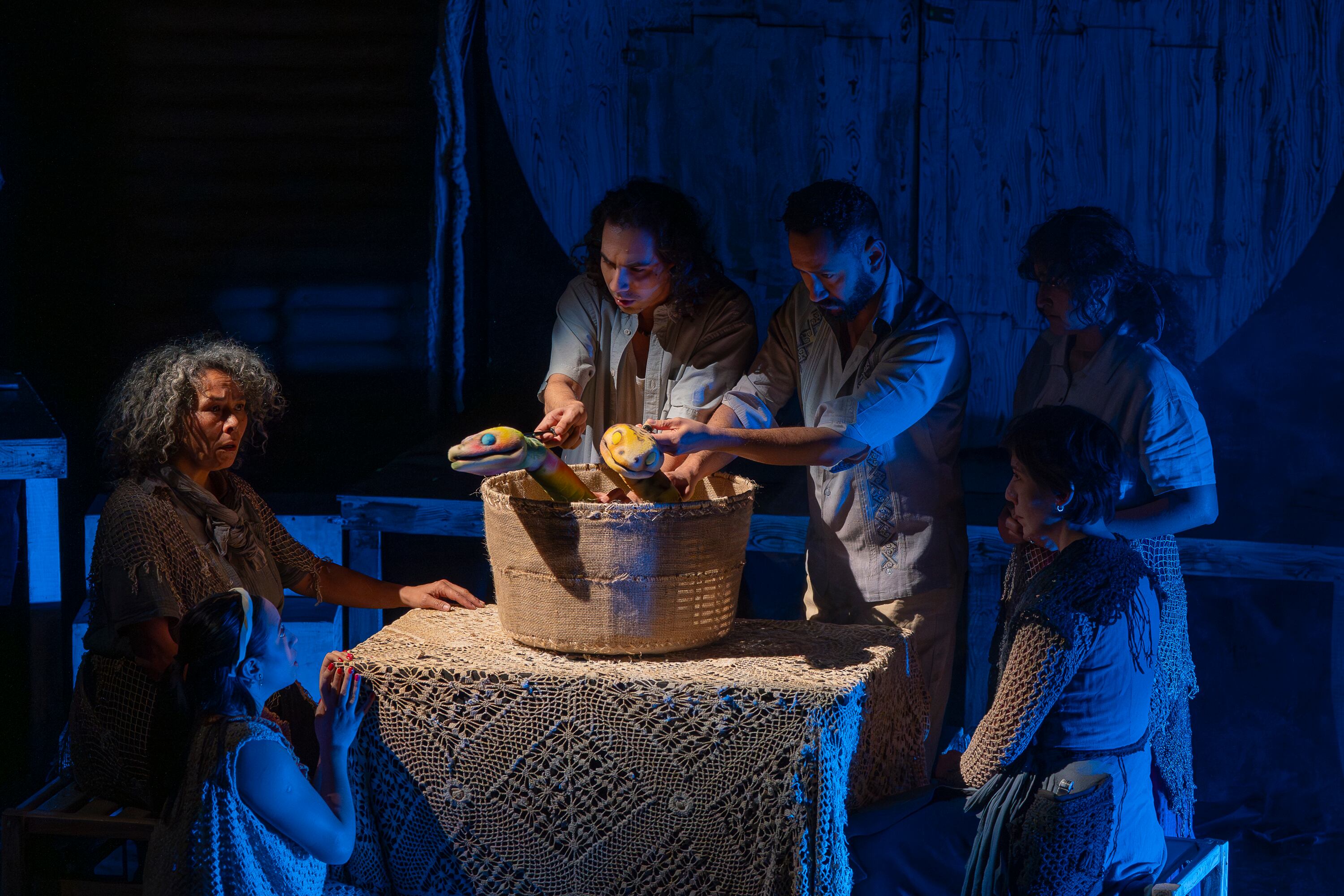 Elenco completo de El Eclipse (Cortesía Joel Cárcamo)