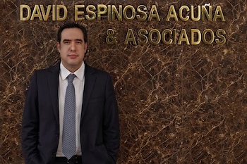 El abogado David Espinosa solicitó a la Fiscalía General de la Nación que investigue el envenenamiento con talio que causó la muerte de Alicia Graham en 2021 - crédito David Espinosa Acuña & Asociados S.A.S / Facebook
