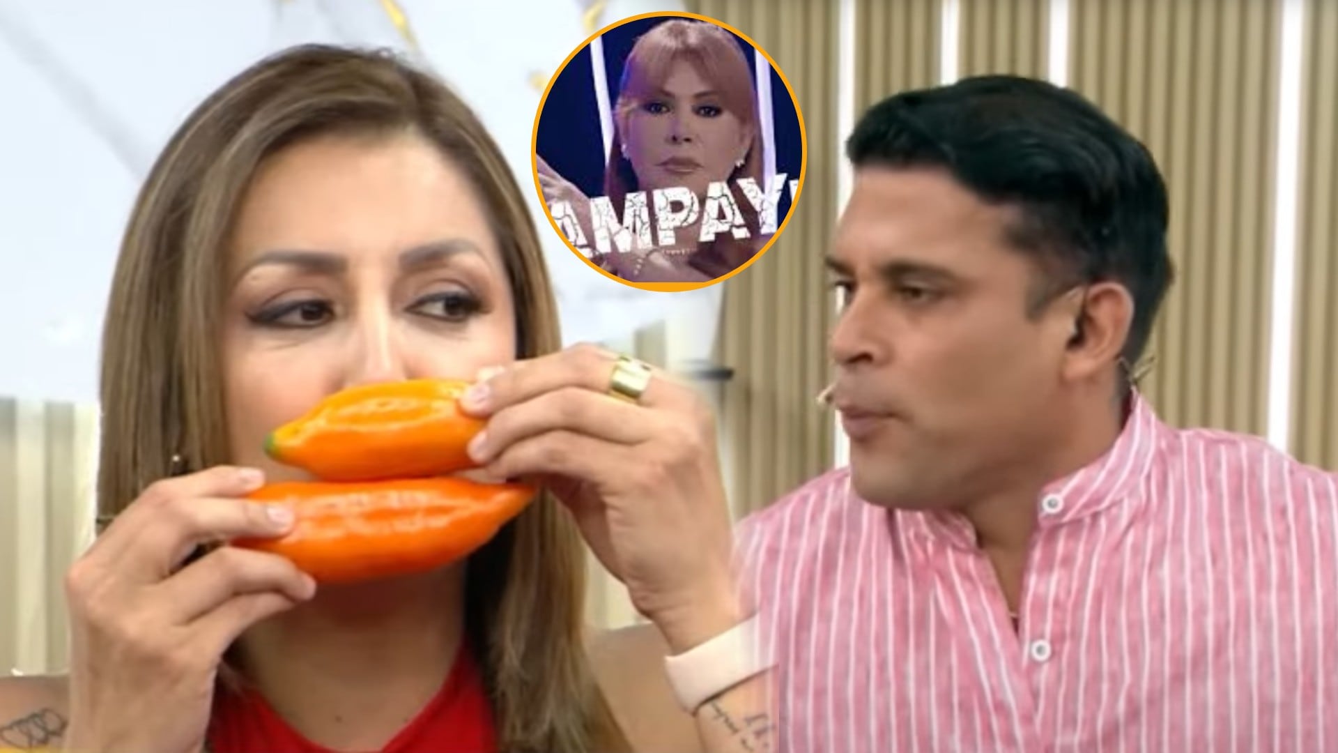 Karla Tarazona advierte a Christian Domínguez sobre Magaly Medina: “Espero no empiece su programa con un video tuyo”