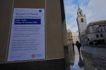 Poems on the Underground celebra