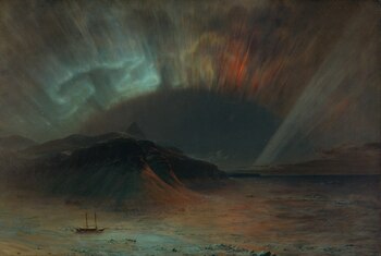 “Aurora Borealis” (1865) de Frederic