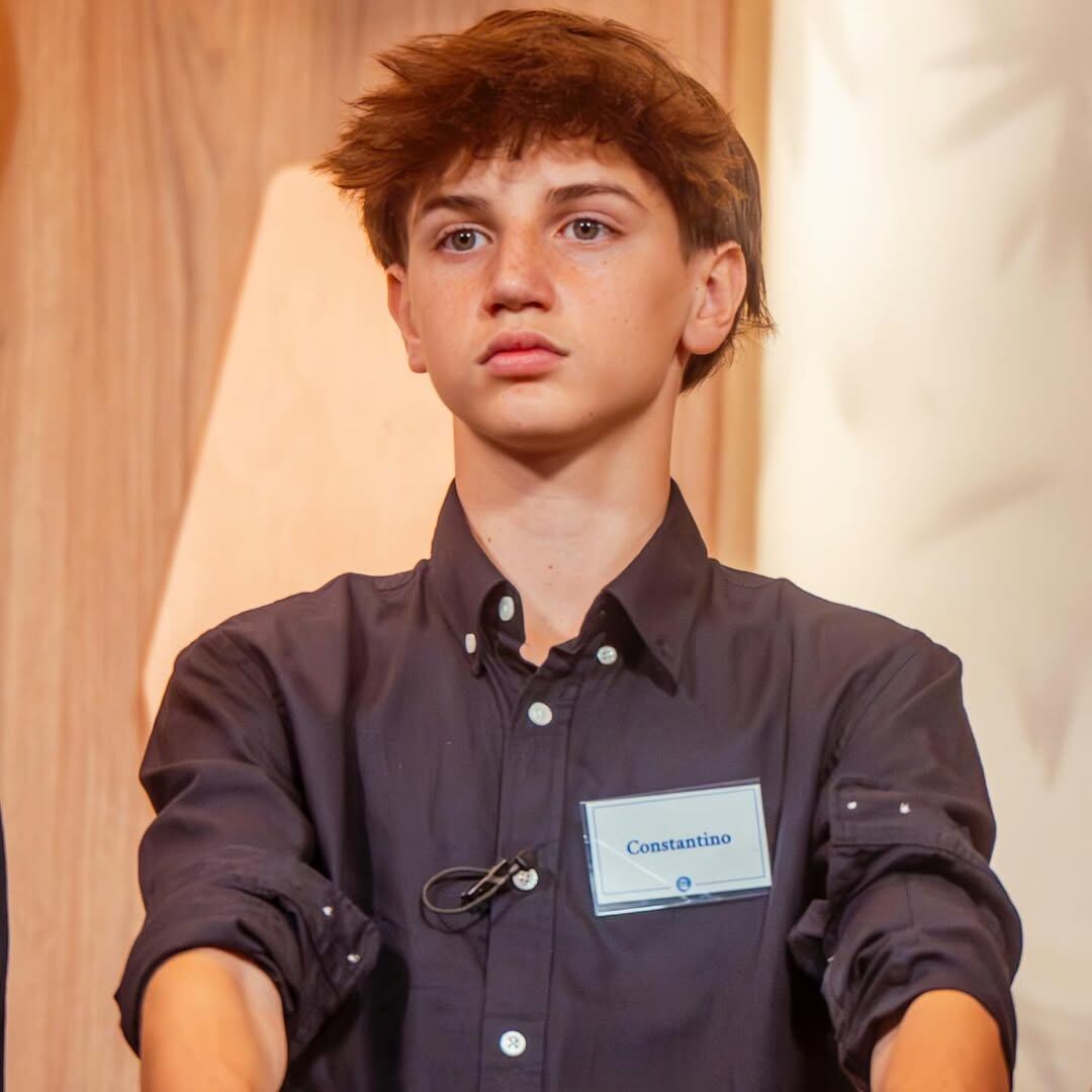 La mirada de Constantino López, el segundo hijo de Wanda Nara y Maxi López