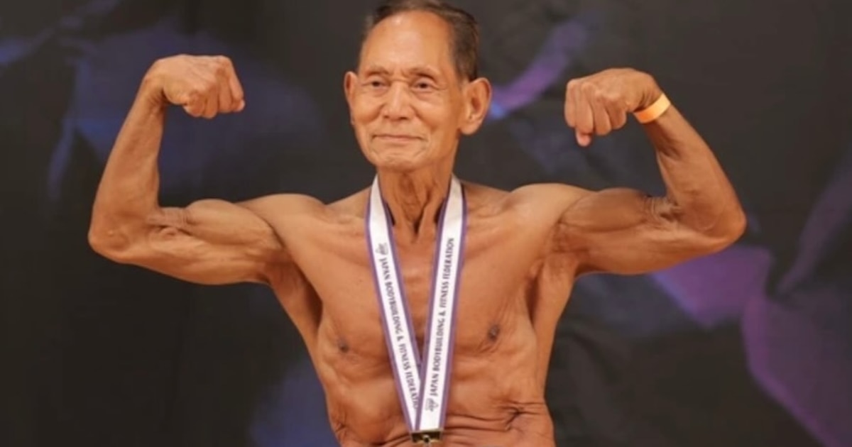 De rutinas de tres horas a una dieta sin carne: cómo un fisicoculturista de 90 años sigue ganando títulos