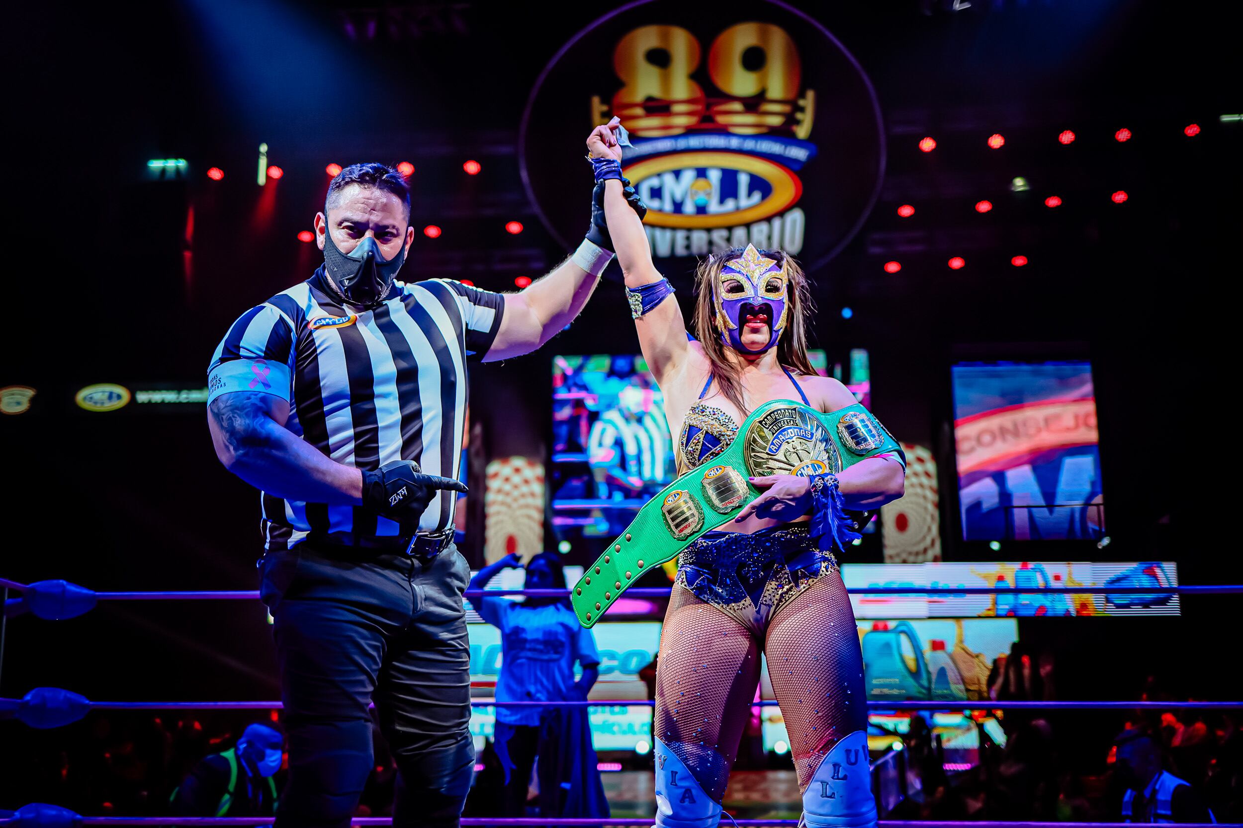 Rumbo al Grand Prix de Amazonas 2025, la gladiadora mexicana celebró el cambio de mentalidad del público y el crecimiento de la lucha libre femenil.