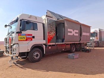 Equipo Dacia del Rally Dakar