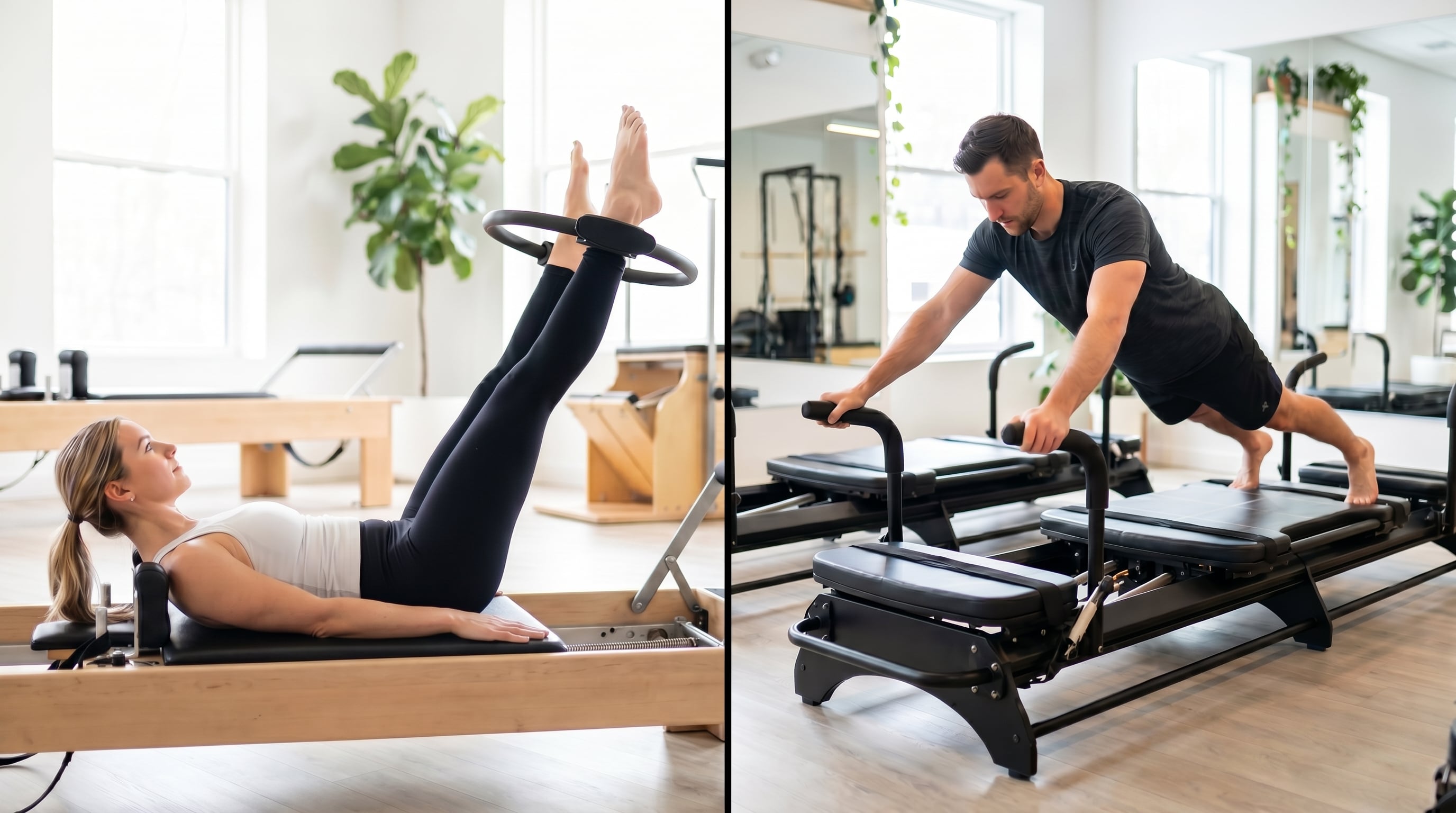 Lagree y Pilates comparten el uso de resistencia con resortes, pero divergen en intensidad, objetivos y beneficios para el cuerpo (Imagen Ilustrativa Infobae)