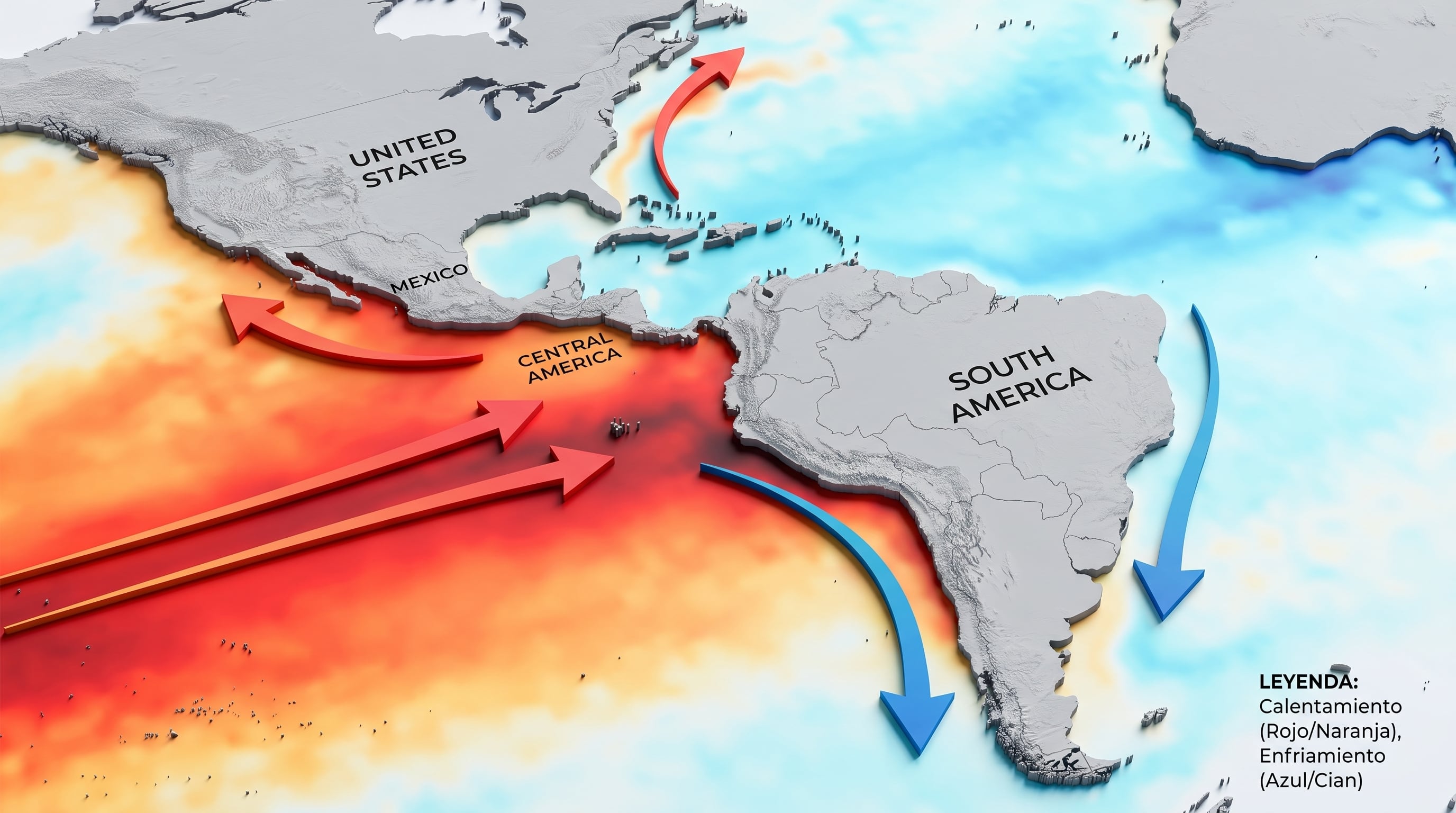 El Niño del Pacífico se encuentra con la Niña del Atlántico y forman un inusual escudo contra los huracanes