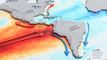 El Niño del Pacífico se encuentra con la Niña del Atlántico y forman un inusual escudo contra los huracanes
