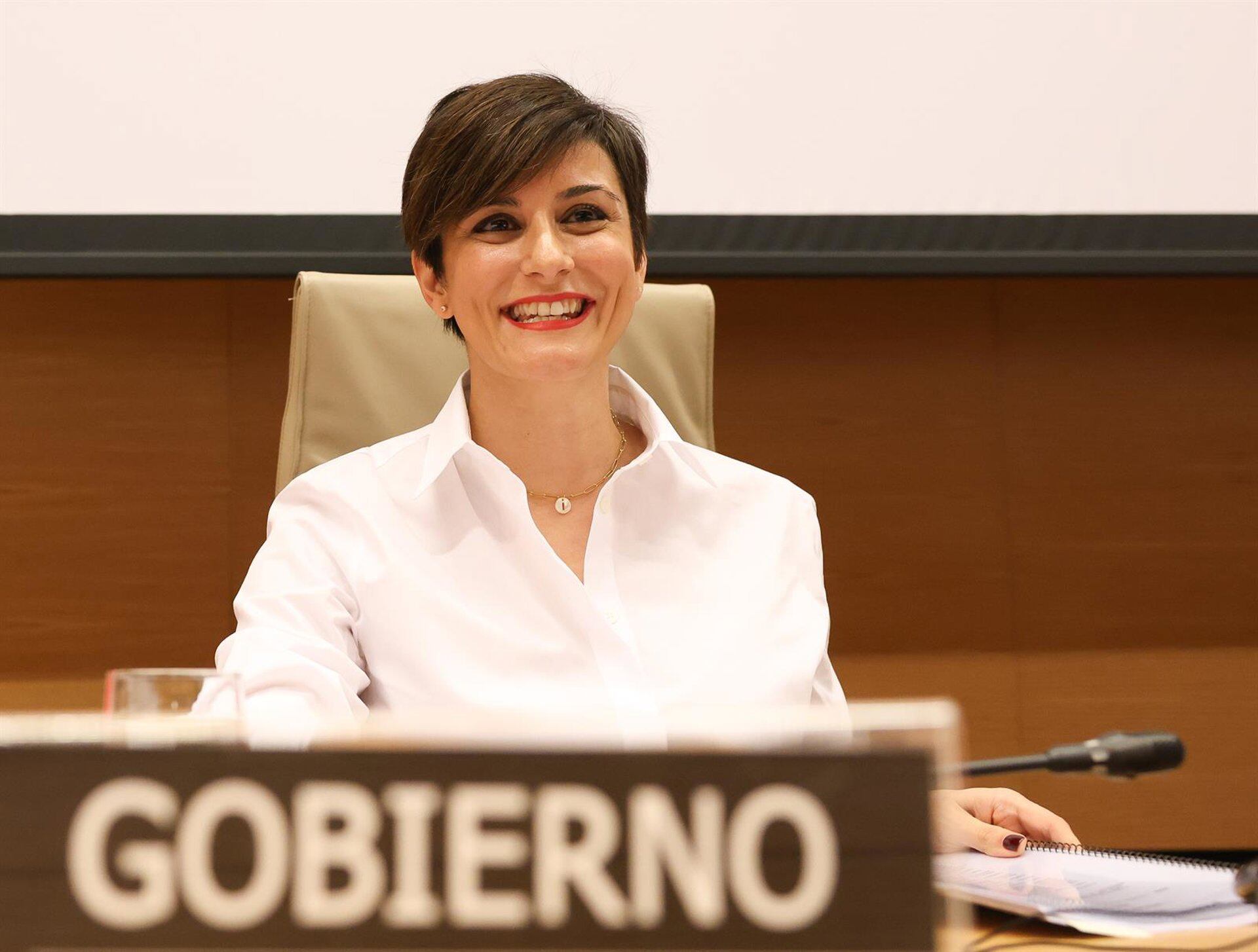 La ministra de Vivienda y Agenda Urbana, Isabel Rodríguez. (Marta Fernández Jara./ Europa Press