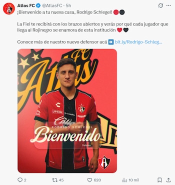 El club hizo oficial la