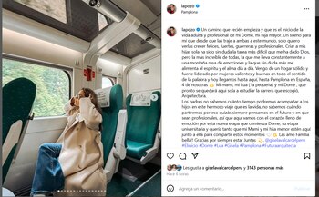 Ethel Pozo muestra orgullosa la