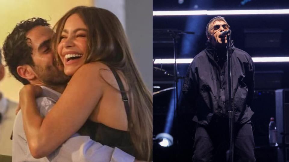 Sofía Vergara compartió en sus redes sociales el momento que compartió con Douglas Chabott, durante la presentación de Oasis en Los Ángeles - crédito The Grosby Group y Mario Anzuoni/REUTERS