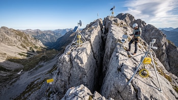 Alerta en los Alpes: una montaña entre Alemania y Austria está en riesgo de colapso por una grieta histórica