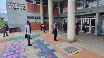 95% de los colegios distritales