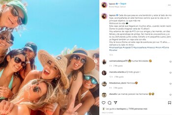 Ethel Pozo llevó de viaje a Cancún a su hija pro su cumpelaños. (Foto: Instagram)