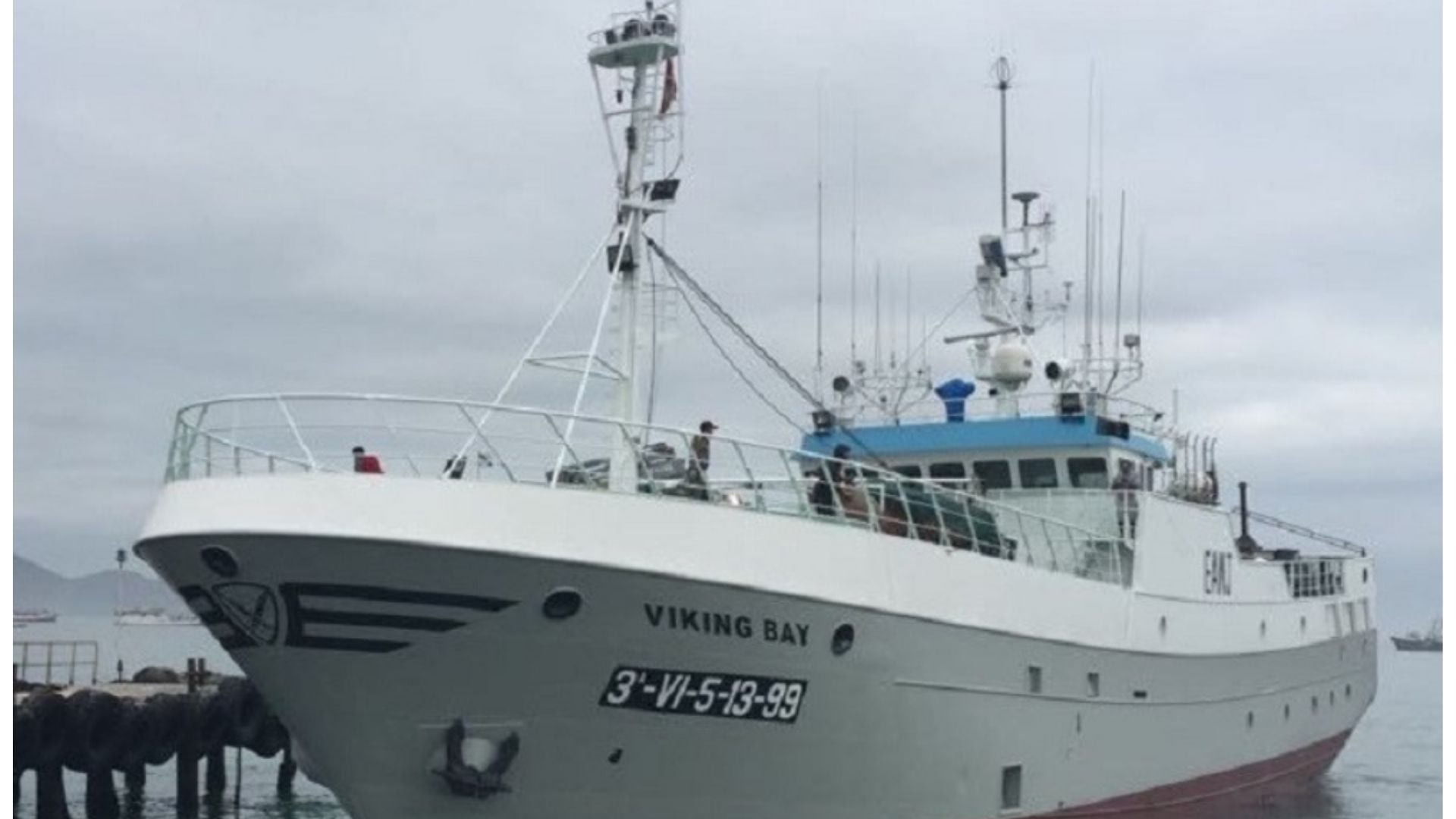 Buscan en Nueva Zelanda a un marinero gallego desaparecido en un palangrero de Vigo