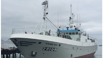 El Viking Bay, un palangrero con base en Vigo. (Ministerio de Agricultura, Pesca y Alimentación)
