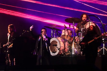 The Killers se presentó en Colombia un total de cinco veces. Tres de ellas, como cabezas de cartel del Festival Estéreo Picnic - crédito Colprensa