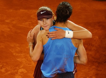 Lois Boisson y Mirra Andreeva