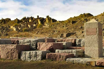 La Carolina, un pueblo de 300 habitantes en San Luis, sortea todos los días una muestra de oro de 18 quilates entre sus visitantes de invierno