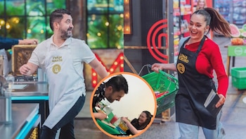 Lina Tejeiro e Iván Marín fueron captados almorzando juntos: fans se preguntan si su pelea en ‘MasterChef Celebrity’ no es real