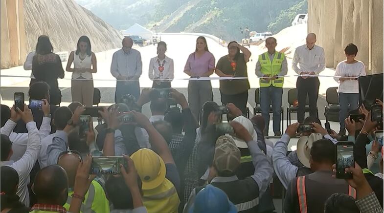 Claudia Sheinbaum inauguró carretera Tepic – Compostela en Nayarit y destacó participación de iniciativa privada