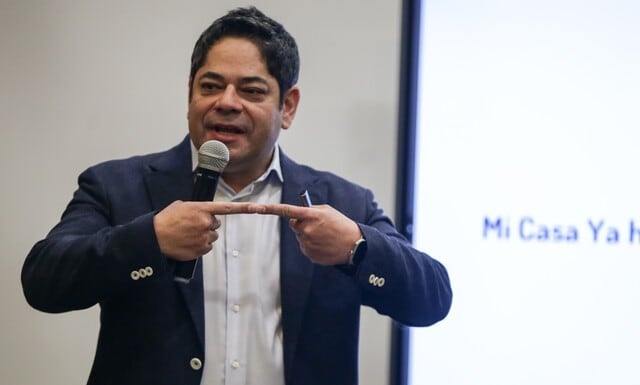 Guillermo Herrera , presidente de Camacol, habla sobre cifras del sector construcción en el país - crédito Colprensa