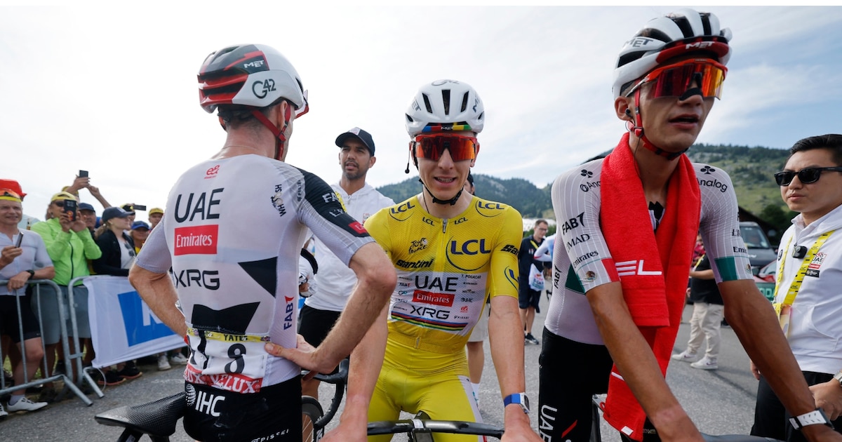 Isaac del Toro resiste en el podio del Tour antes del desenlace en los Alpes