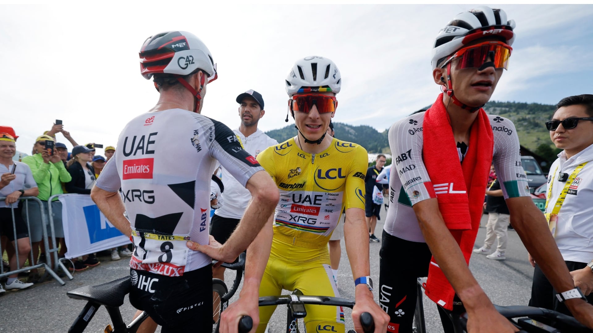 A una semana de que acabe el Tour de Francia 2026, Isaac del Toro se mete como tercero en la clasificación general