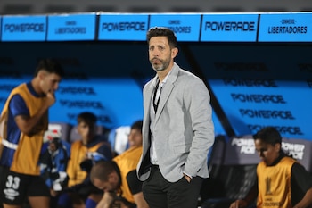 El entrenador uruguayo Jorge Bava,