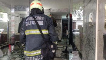 El llamado a los bomberos