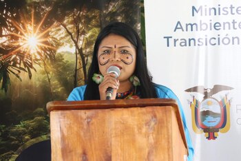 Teresa Chiriapa, lidereza Achuar