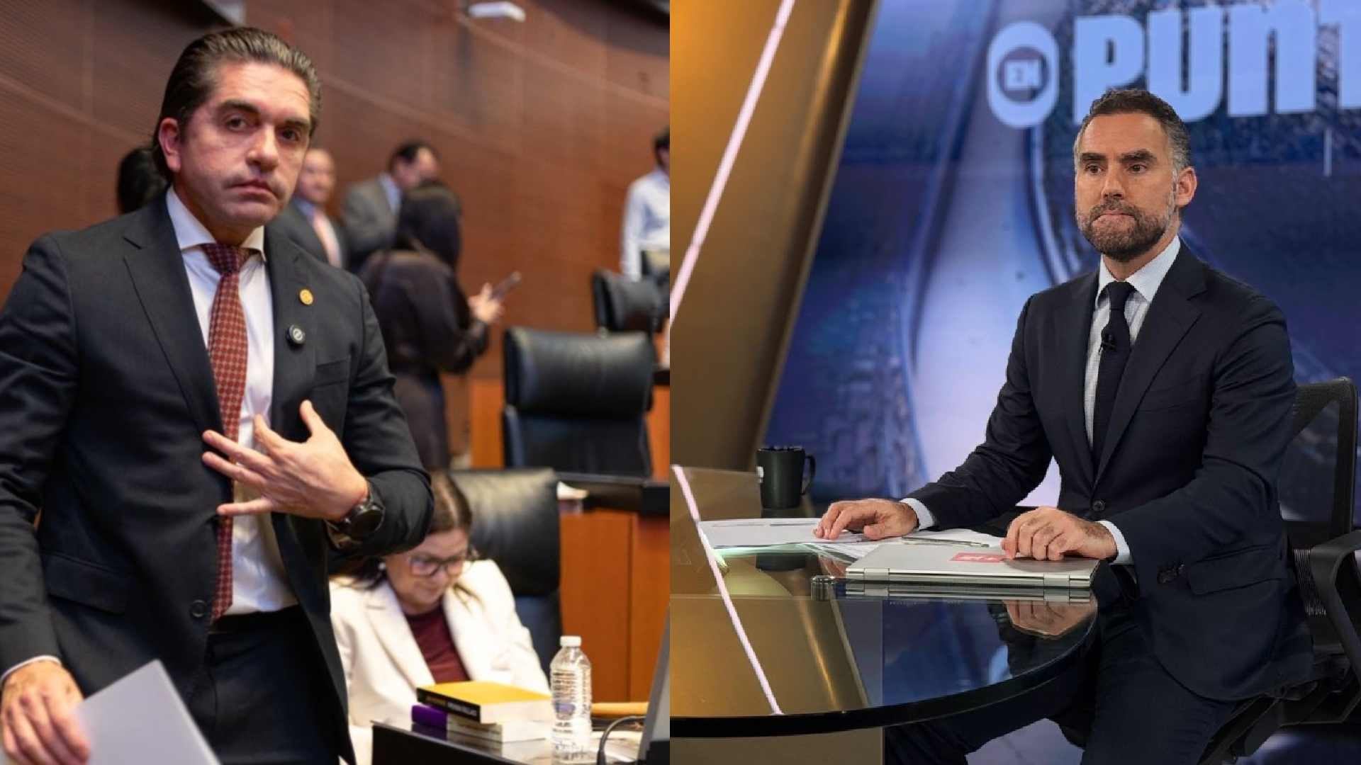 Artículo 19 condenó la amenaza del senador de Morena, Luis Fernando Salazar contra el periodista Enrique Acevedo.
Crédito: X / @SalazarLuisFer / @Enrique_Acevedo