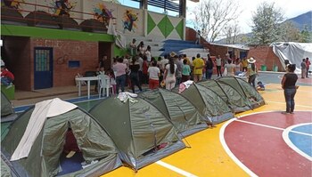 Desplazados por la violencia en