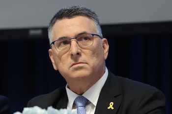 El nuevo ministro israelí de Exteriores, Guideon Saarafirmó que país está "listo" para una tregua en Líbano. (EFE/EPA/ABIR SULTAN)