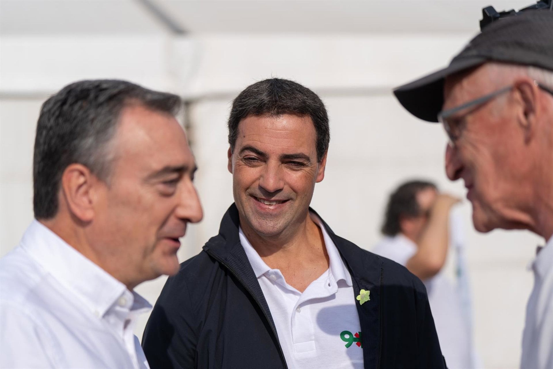 27/09/2026 El lehendakari, Imanol Pradales, en los saludos a militantes en el Alderdi Eguna en Vitortia
POLITICA PAÍS VASCO ESPAÑA EUROPA ÁLAVA
IÑAKI BERASALUCE - EUROPA PRESS