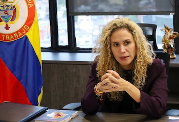 Durante su intervención ante el Congreso, la ministra del Trabajo, Natalia López Fuentes, advirtió que el presupuesto estimado para su ministerio y los organismos adscritos y vinculados alcanzará los $66,9 billones para 2027 - crédito @MintrabajoCol/X