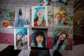 Perla Guadalupe Trejo Durón, madre