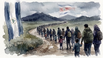 La cifra de refugiados en Costa Rica llega a 207,456 y el 85% son nicaragüenses