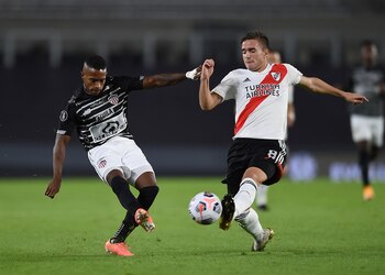 River Plate Vs. Junior de Barranquilla. Segunda fecha del grupo D de la Copa Conmebol Libertadores 2021. Cortesía: Conmebol.