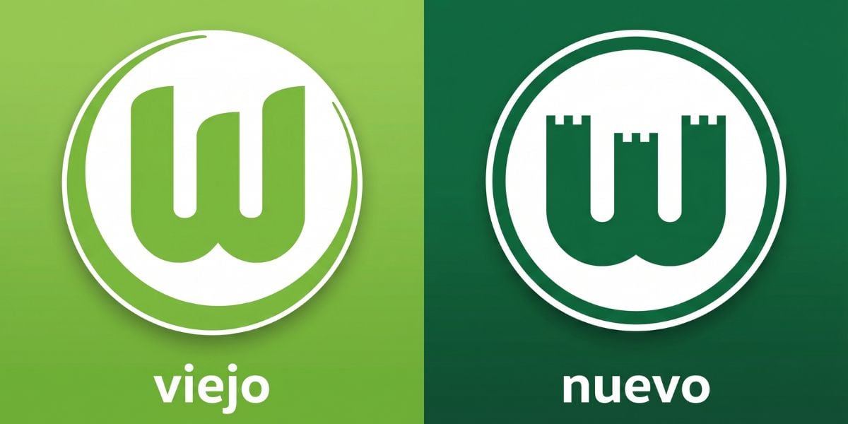 El símbolo clásico, utilizado entre 1953 y 2002, representa la tradición y la identidad del Wolfsburgo (Imagen Ilustrativa Infobae)