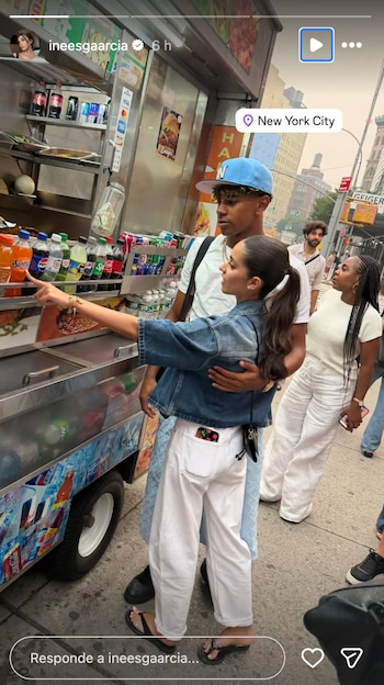 Lamine Yamal e Inés García por Nueva York