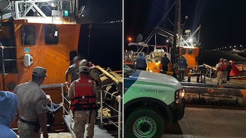 Se hundió un buque pesquero