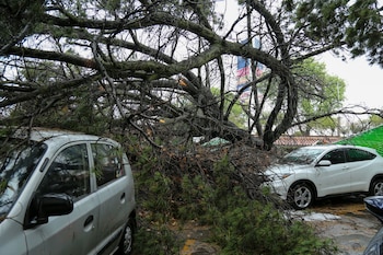 4 vehículos resultaron con daños