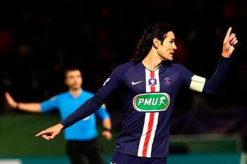 Edison Cavani.EFE/EPA/CHRISTOPHE PETIT TESSON /Archivo
