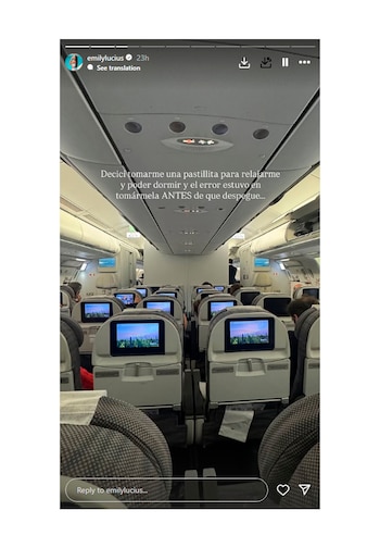 Emily Lucius y su familia vivieron un inesperado problema en su viaje a Buenos Aires