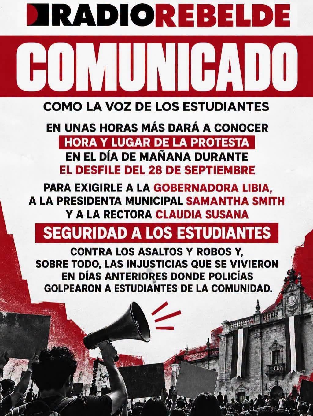 Marcha Agresión inseguridad violencia policiaca Guanajuato (Especial)